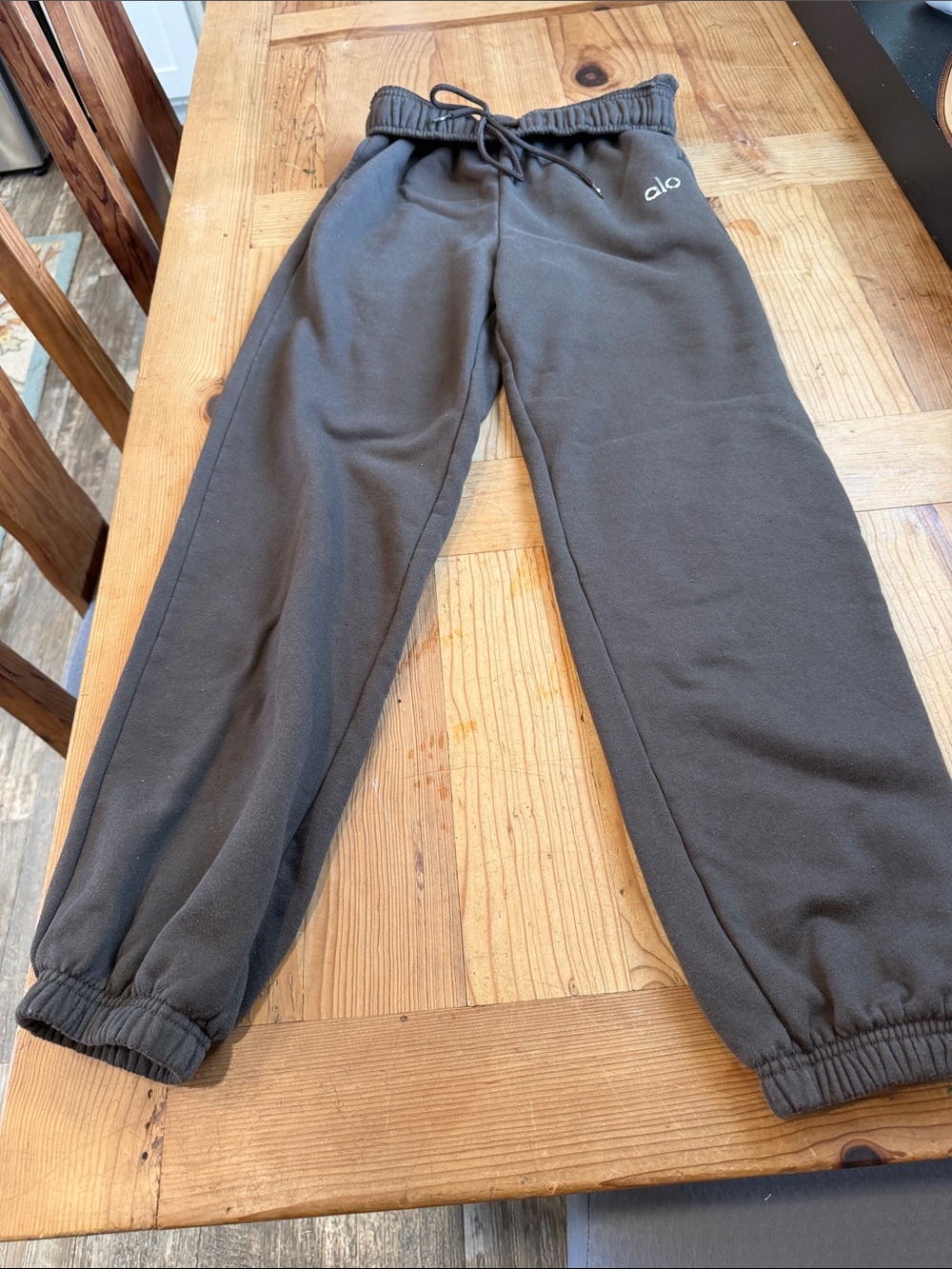 ALO Yoga Brown Jogger Sweatpants